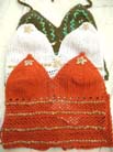 Trendy indonesian seashell and sequin crochet halter top from fashion resort wear manufacturing export company