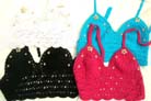 Fantasy clothing shop imports quality seashell fashion tankini with handcrafted crochet embroidery from online gallery