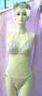 Beach fashion warehouse collection exports Womens stylish  bikini in thread art work with colored bead and sequin decor