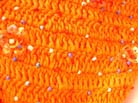 Designer apparel b2b trade dealer exports Sexy summer string bikini in orange embroidered thread with colorful beads
