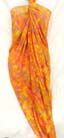 Batik fashion supplier manufactures wholesale quality summer beach dress wrap in decorative print 