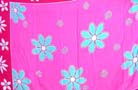 Garden wear supply factory outelet catalof sells flower pattern  spring fashion sarong
