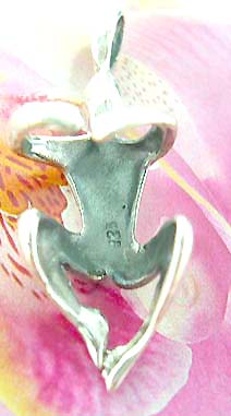 Climbing man figure design Thailand made solid sterling silver charm pendant                       