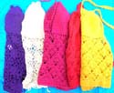 Diamond handicraft full length crochet top , tie at top and multi tie at back, randomly picked by our staffs