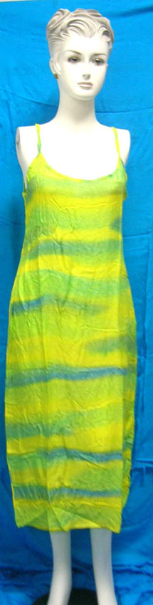 Wholesale US supplier supply Balinese lady's tie dye dress 