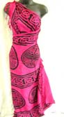 Online supply catalog distributes Celtic knot art designed batik shawl