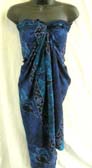 Balinese export supplier distributes fashion beach cover up sarong in unique ocean life design