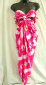 Trendy clothing distribution, Batik shawl dress in summer tie-dye design