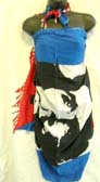Pareo wrap manufacturing agent wholesale Cuban designed, art wear beach scarf