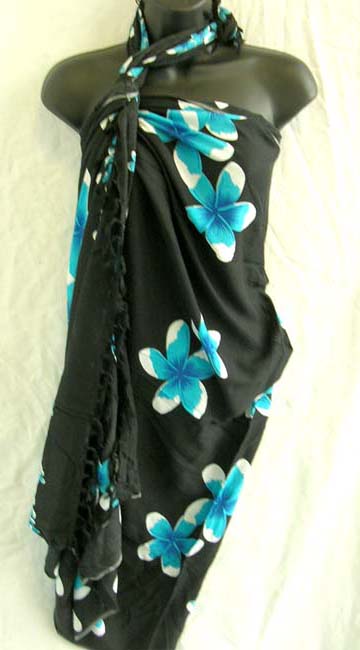 Ladies boutique distributes sexy balinese cover up wrap with floral print pattern 