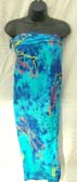 Dolphin lovers clothing outlet store imports quality beach wrap cover up in tie dye style