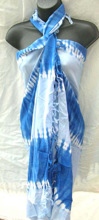 Ladies pareo wrap factory supplies sexy, handcrafted, tie dyed bikini cover all