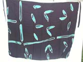 Bamboo leafs long skirt