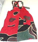 Elastic kid's strap pastal color dress